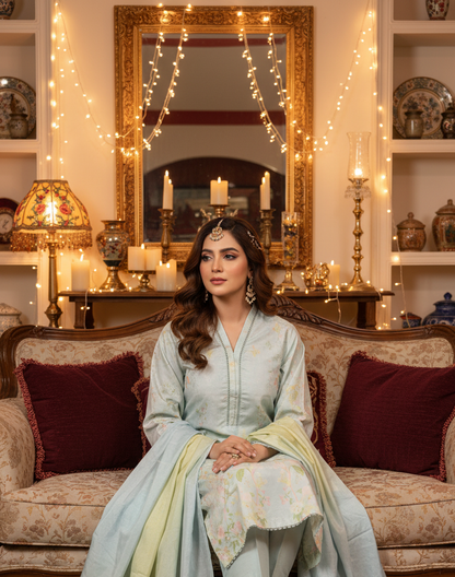 Rich Berry Magenta Crepe Silk Suit with Dupatta - Printed Floral Design for Formal, Wedding & Party Wear in UK | Pakistani Suits